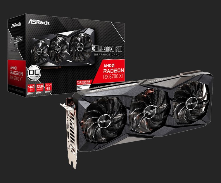 AMD RX 6700 XT Challenger PRO OC
